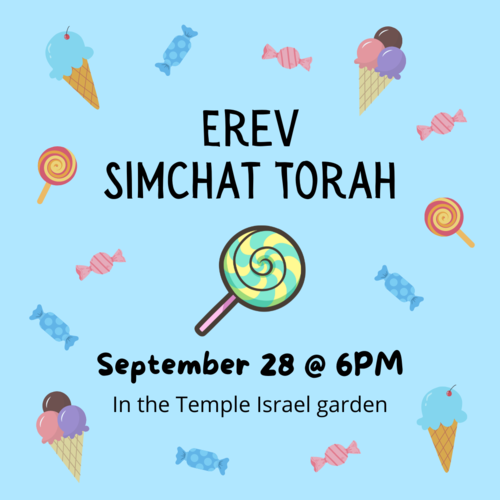 Banner Image for Erev Simchat Torah for Young Families