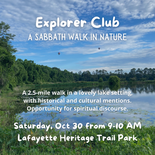 Banner Image for Temple Israel Explorer Club Sabbath Walk