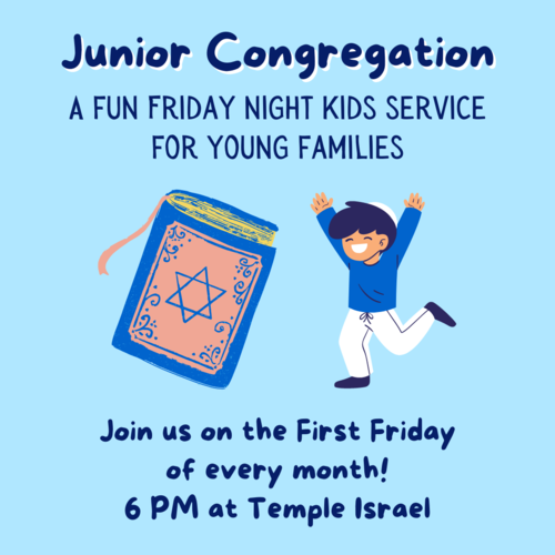 Banner Image for Jr. Congregation Shabbat Service