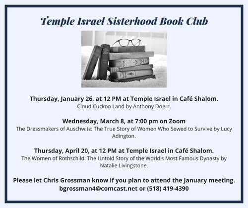Banner Image for Sisterhood Book Club Meeting